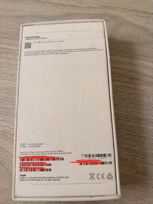 Iphone 15 Pro Max 256 Branco / excelente estado
