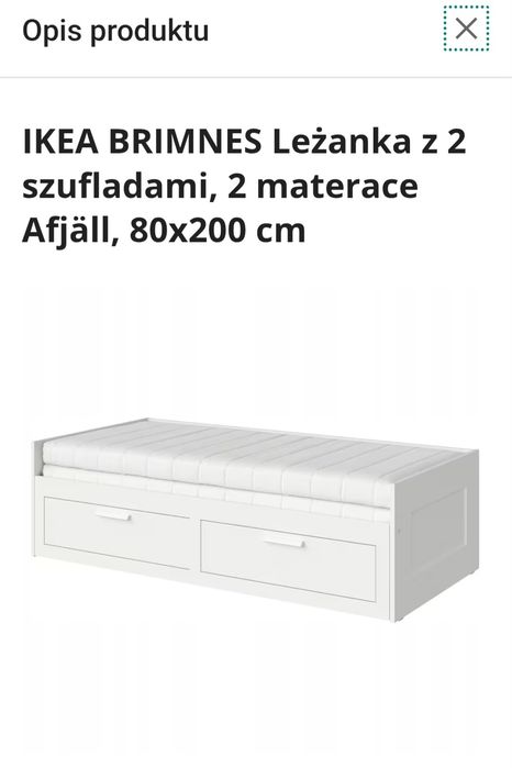 Łóżko Ikea 160x200