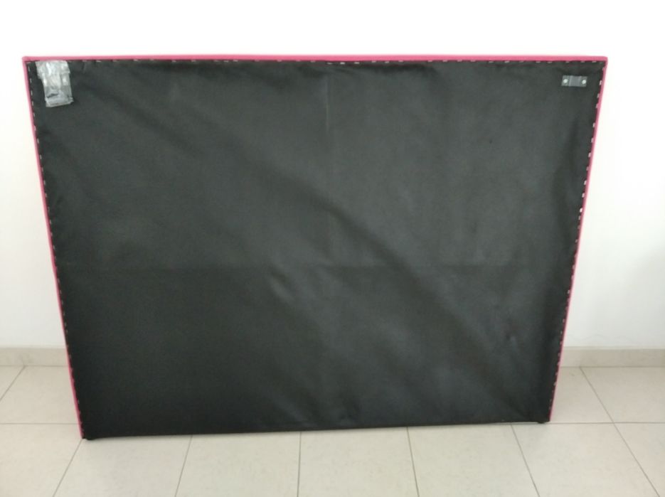 Cabeceira semi nova rosa