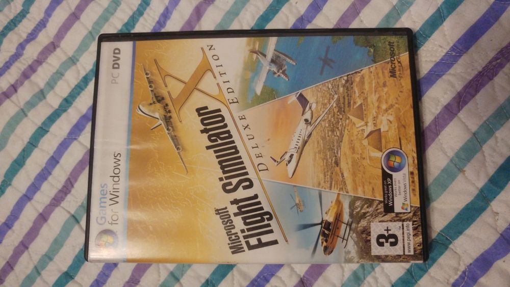 Microsoft Flight Simulator X Deluxe Edition BOX wersja angielska