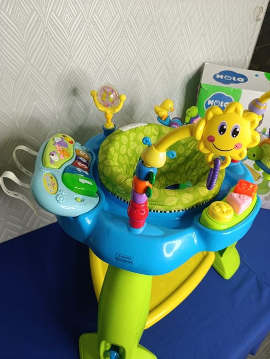 Hola Toys ігровий розвиваючий центр Музичний стільчик игровой стульчик