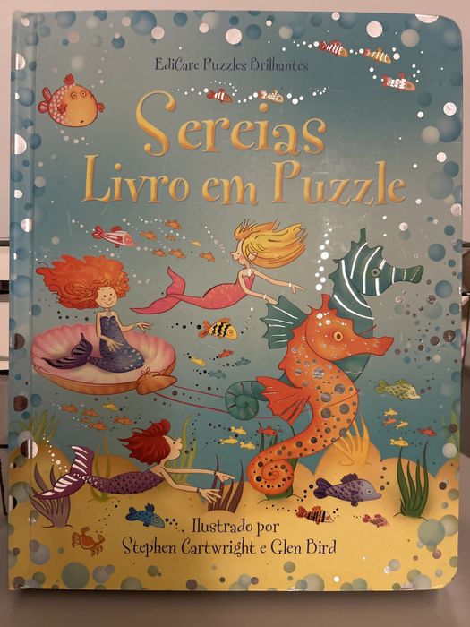 Livro “Sereias” Livro Puzzle