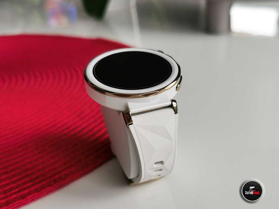 ZADBANY Huawei Watch GT5 Pro 42mm Active  BIAŁY - Szafir - Ceramika GW