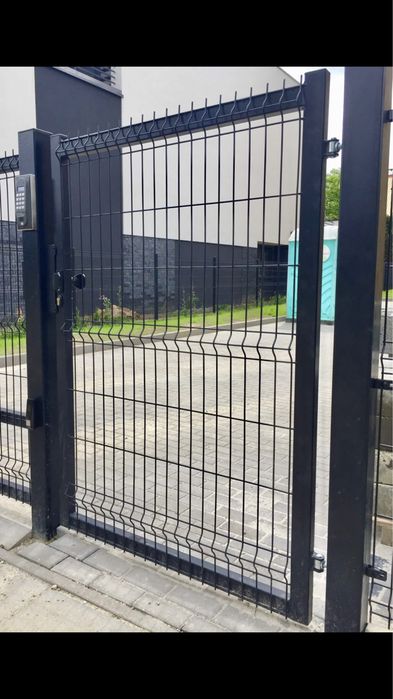 Ogrodzenie panelowe komplet z montażem betonem i dostawą