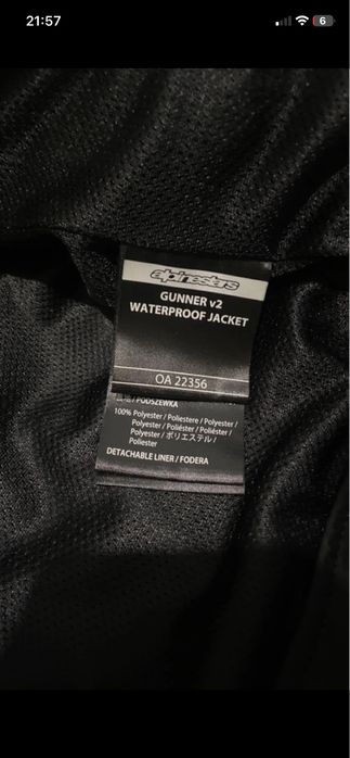 Casado Alpinestars Tamanho (S)