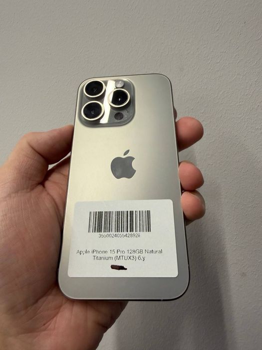 FACE ID ПРАЦЮЄ‼️Айфон 15 Про 128ГБ Apple iPhone 15 Pro 128GB Natural Titanium