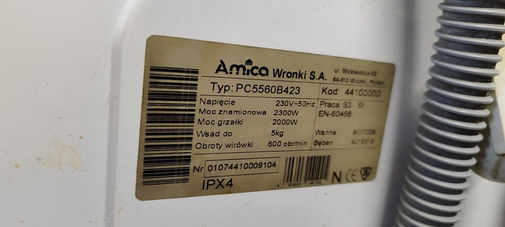Pralka comfort 600 PC5560B423 części modul