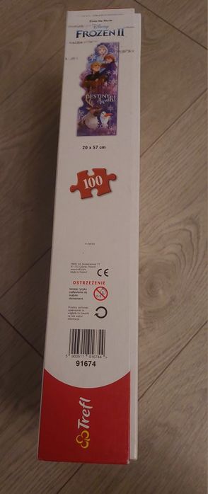 Puzzle kraina lodu 100 szt