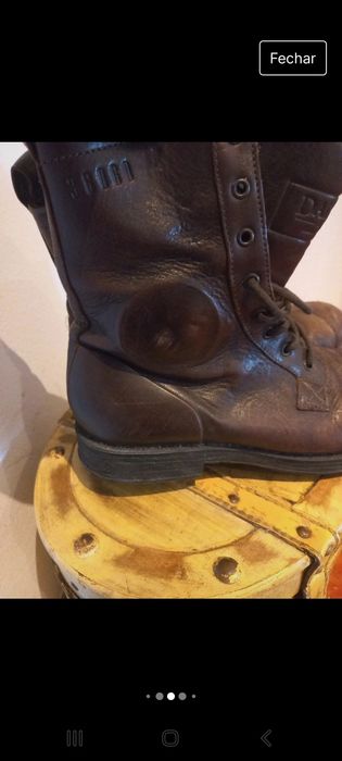 Botas Motard Dainese em pele N°42