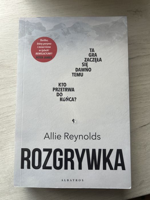 Ksiazka „Rozgrywka” Allie Reynolds