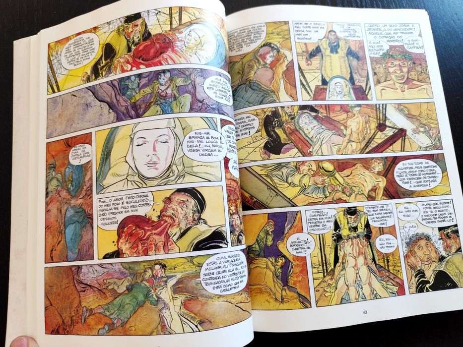 Livro de BD: Face de Lua - A Catedral Invisível (Vintage)