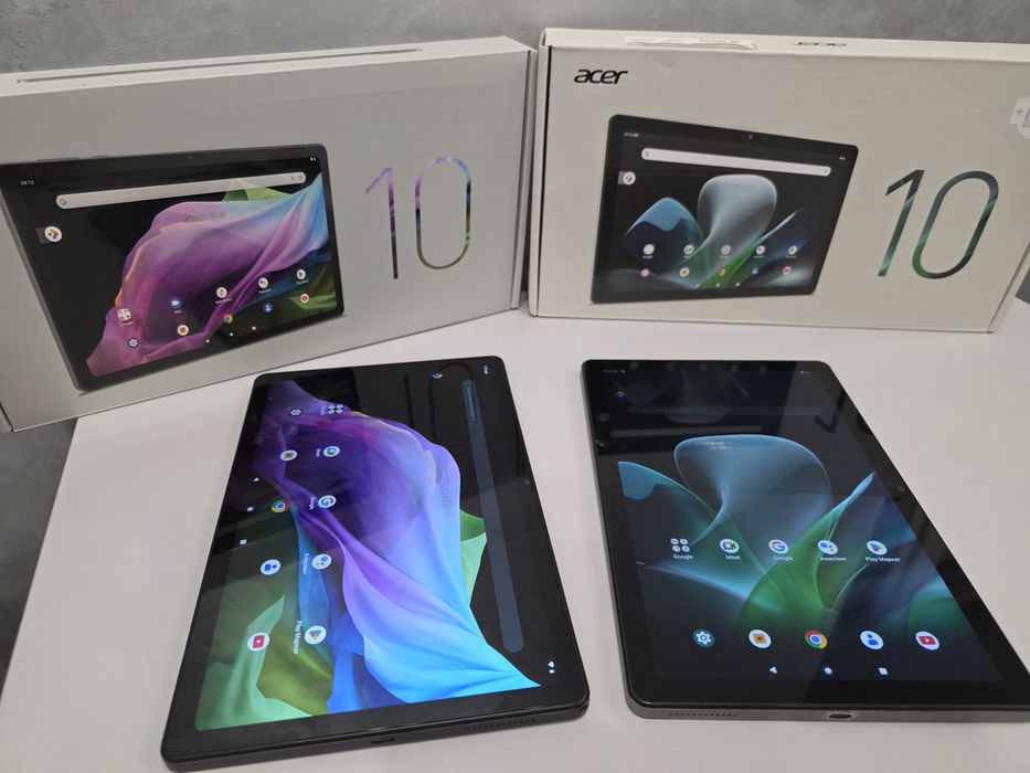 Планшети  Acer Iconia Tab M10 та Р10 4/128 ГБ вітринні варіанти, в ідеалі є кількість та опт