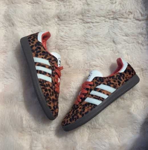 Adidas Samba OG Leopard Pony Hair .39