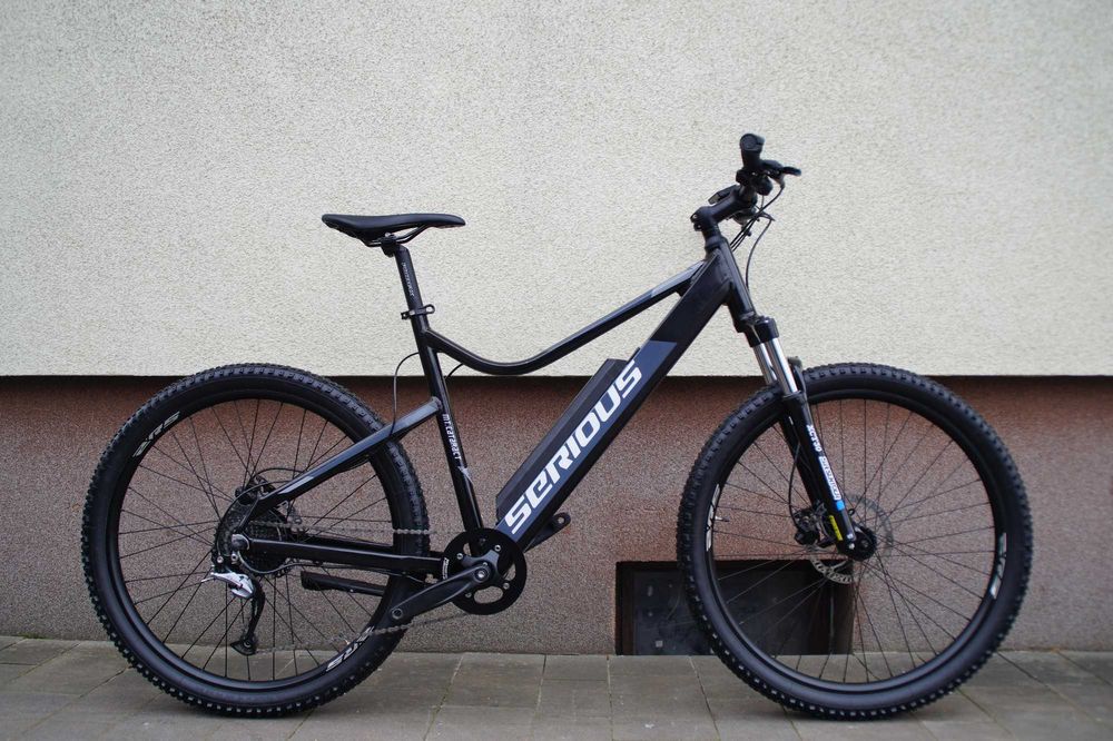 Rower elektryczny MTB koło 27,5 tarcze hydraulika