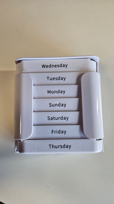 Caixa de Comprimidos separadores diarios