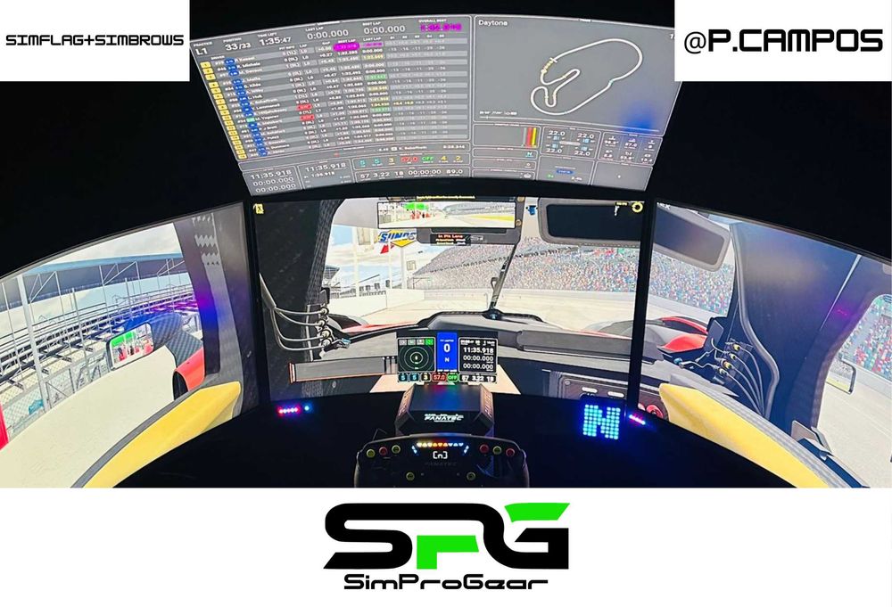 simFlag - RGB 8x8 LED Matrix iFlag para sim racing