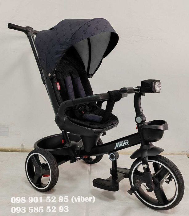 Велосипед трехколесный детский Best Trike "Marco с родительской ручкой