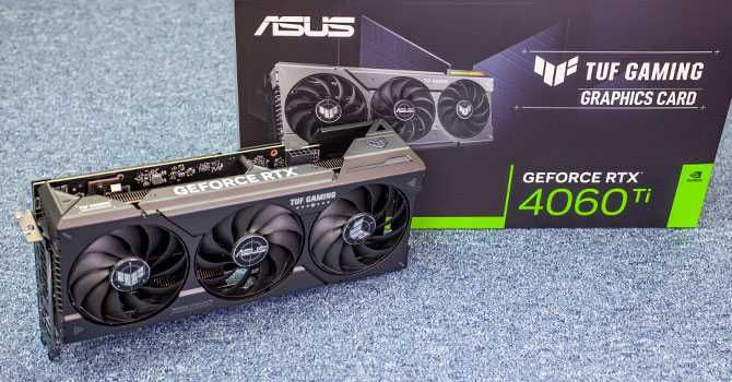 Placa gráfica RTX 4060t.i Tuf Gaming 8gb