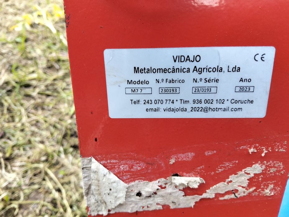 Charrua de 7 polegadas