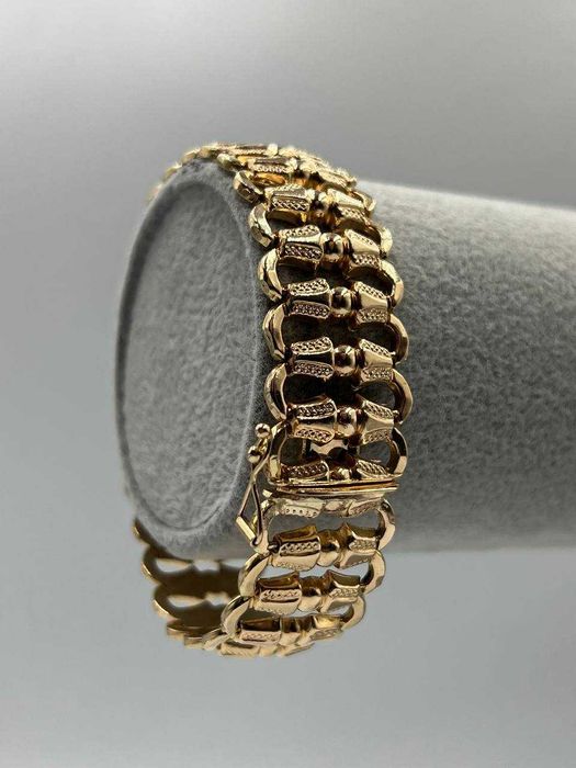 Bransoletka złota 14K 18,21g