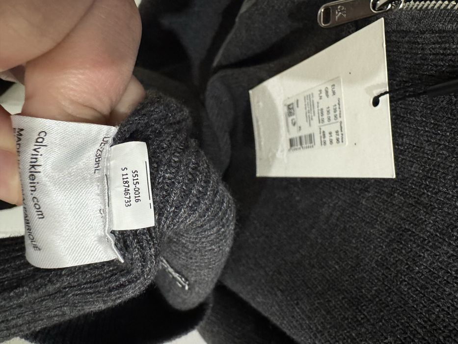 Джемпер Calvin Klein розмір: XL