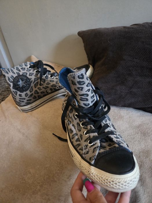 Converse All Star trampki tenisówki conversy panterka 39, raz założone