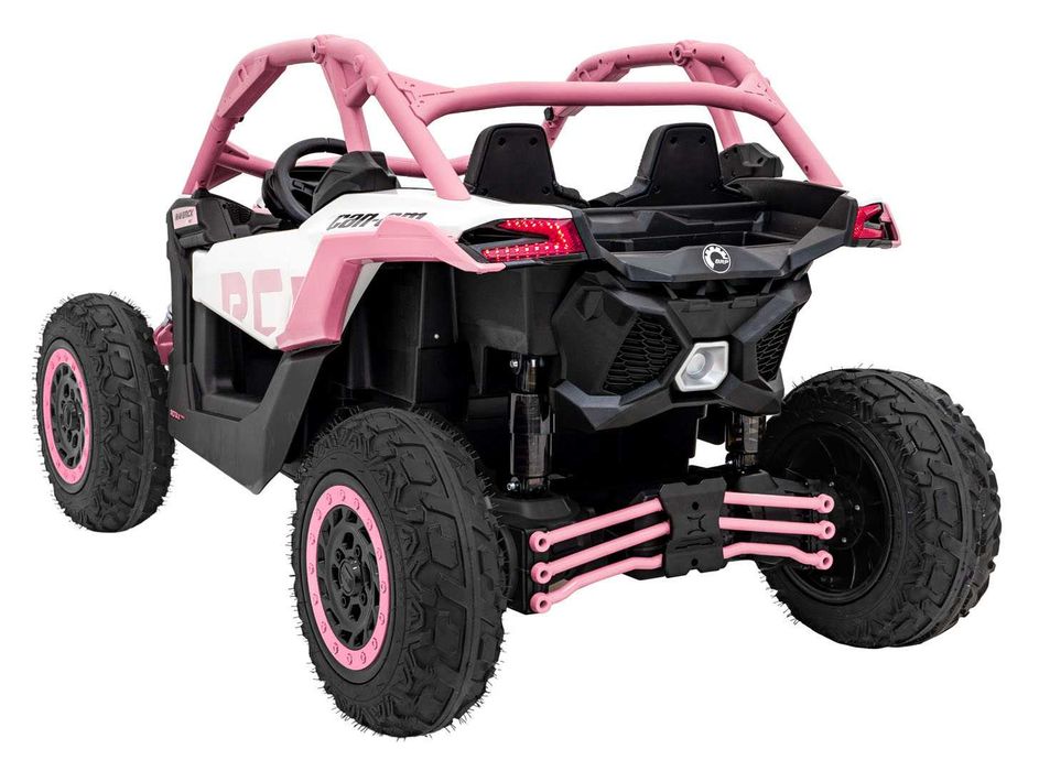 Buggy Maverick Turbo RR STRONG 2x320W 24V – 2-osobowy, pompowane koła, Bluetooth