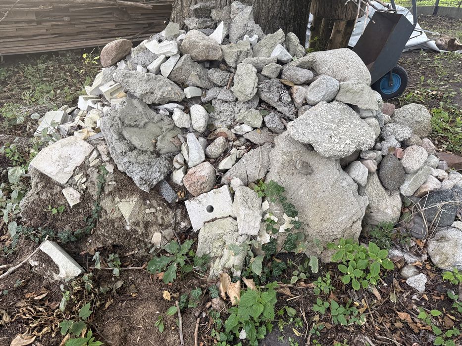 Kamienie Gruz na Utwardzenie Terenu