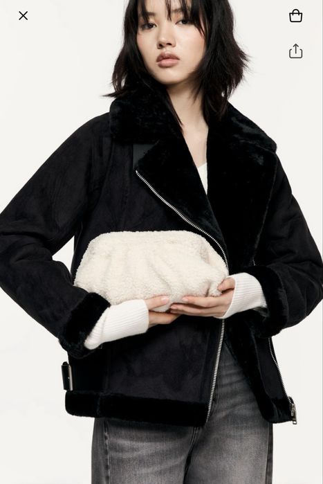 Куртка косуха Pull&Bear