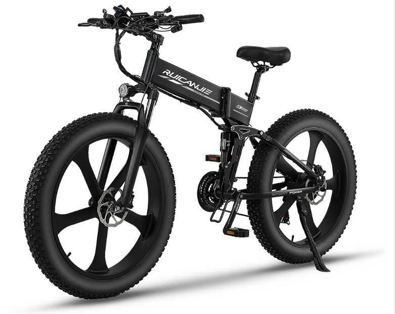 Bicicleta Elétrica Dobrável 1000W