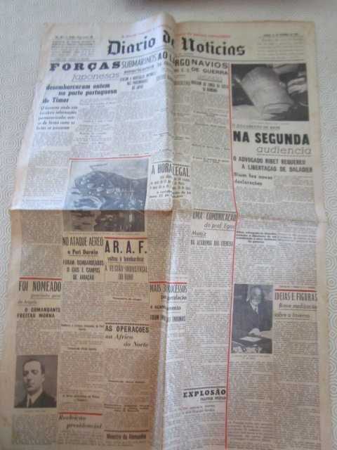 DN de 1942 japão invade Timor II Guerra Mundial