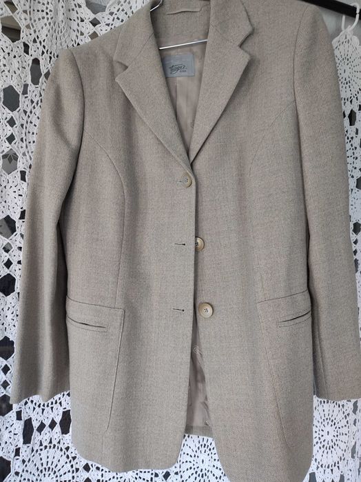 Fato senhora malha pura lã virgem