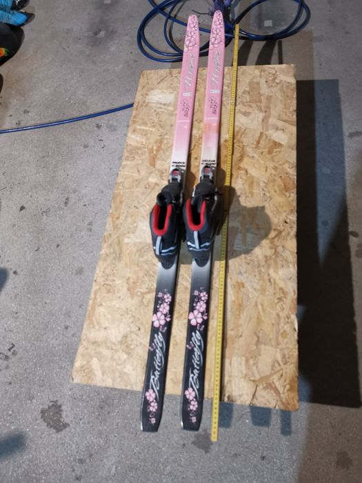 Narty biegowe 140cm z butami 37