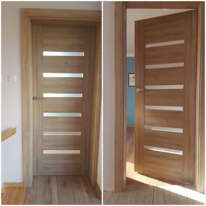 DRZWI z Nakładką Na Starą Ościeżnice Metalową Bez Wyrywania OBUDOWA !