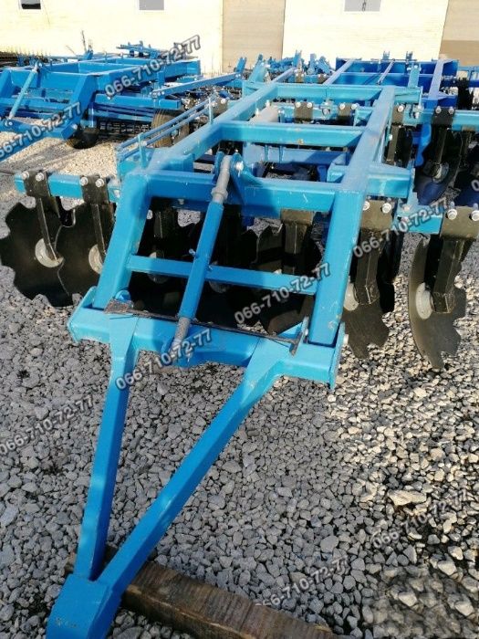 Причіпна борона БДФП-2.4 (колеса по середині борони) для МТЗ-82,892