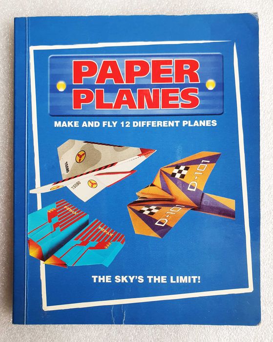 Book "Build Paper Airplanes" ~ 12 different models ~ in English64409134258945120