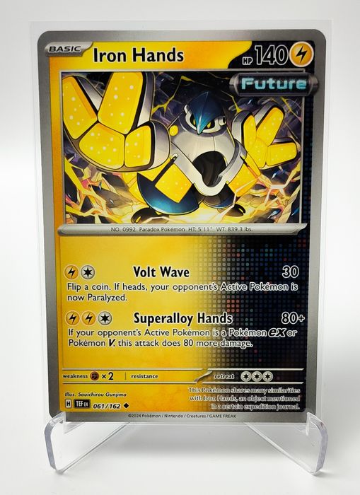 Iron Hands 061/162 karta pokemon Temporal Forces
