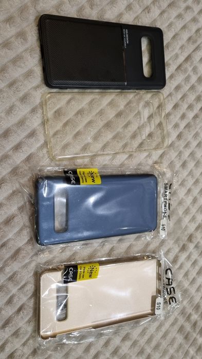 Pokrowce na telefon Samsung Galaxy S10  3 sztuki