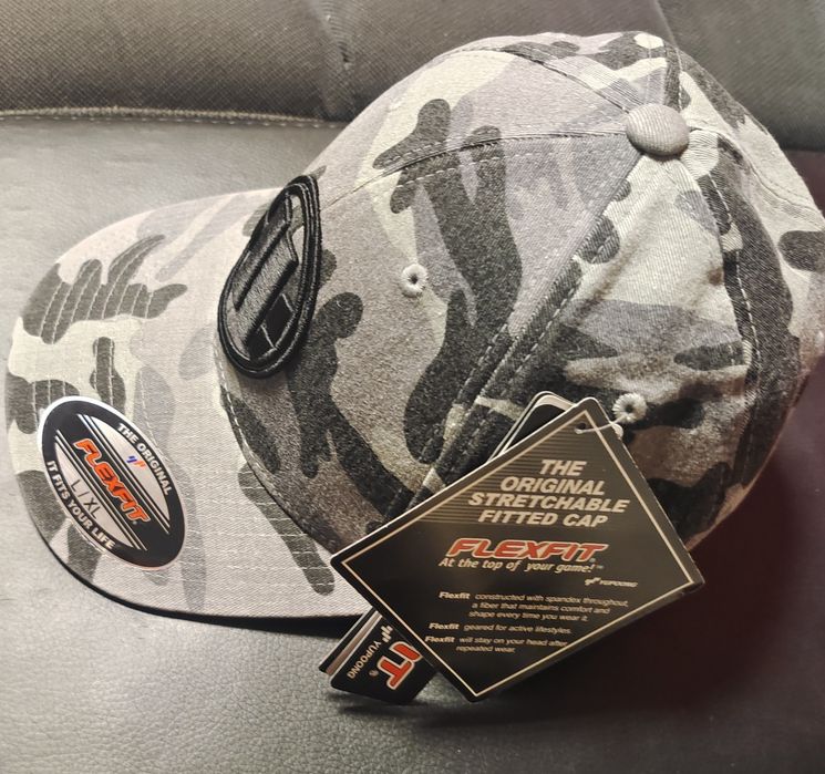 Czapka Pit Bull Logo - Camo 3D