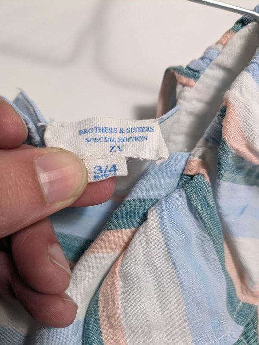 Zippy – Vestido às Riscas Multicolor (3/4 Anos)