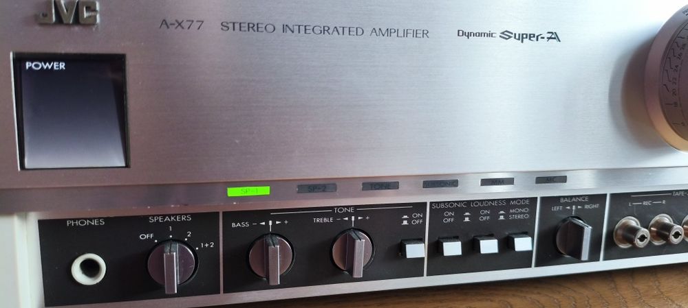 JVC A‑X77 – wzmacniacz Super‑A