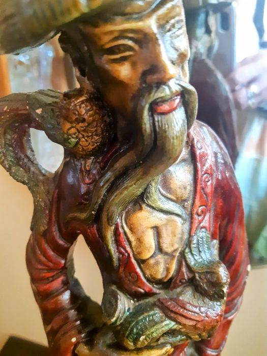 Duża Figura-rzeźba azjatycka 50 cm