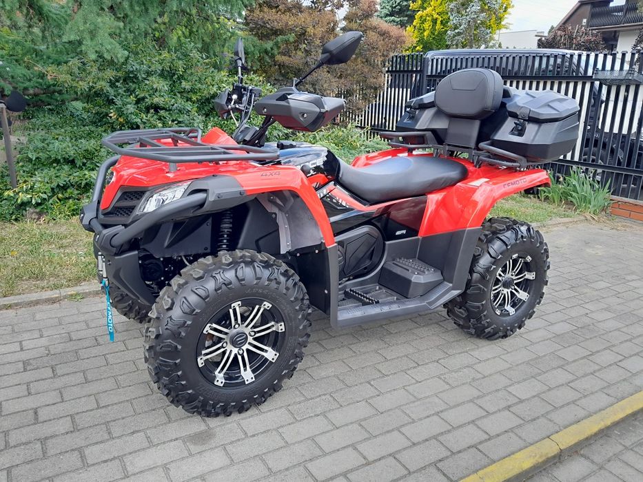 Cfmoto 520 4x4 long eps nowy 20mth salon pl doposazony okazja