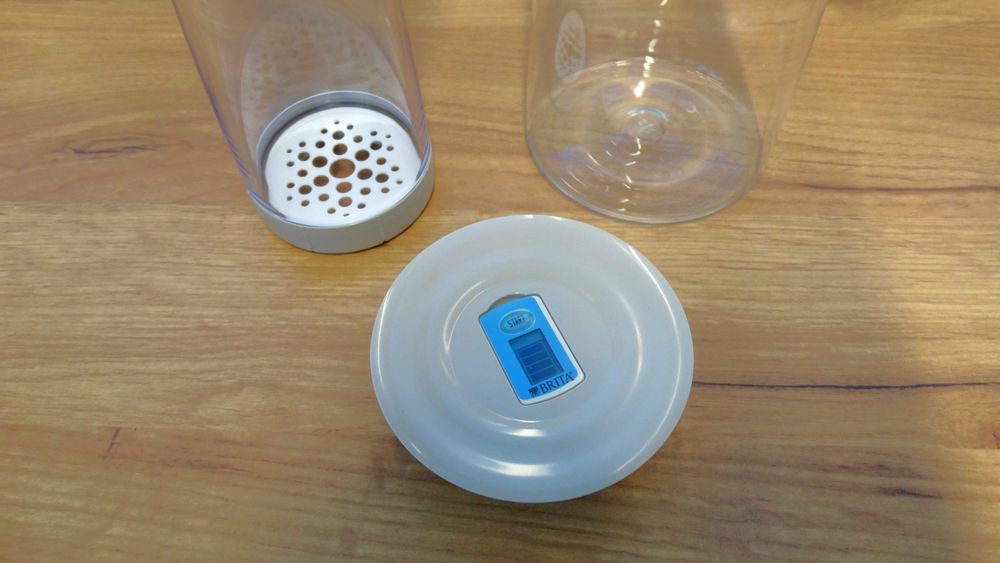 Butelka filtrująca Brita Fill&Serve Mind 1,3 l srebrny/szary