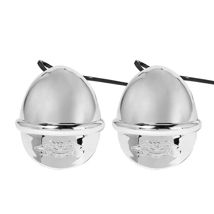 Par faróis auxiliares universais nevoeiro cromados chopper