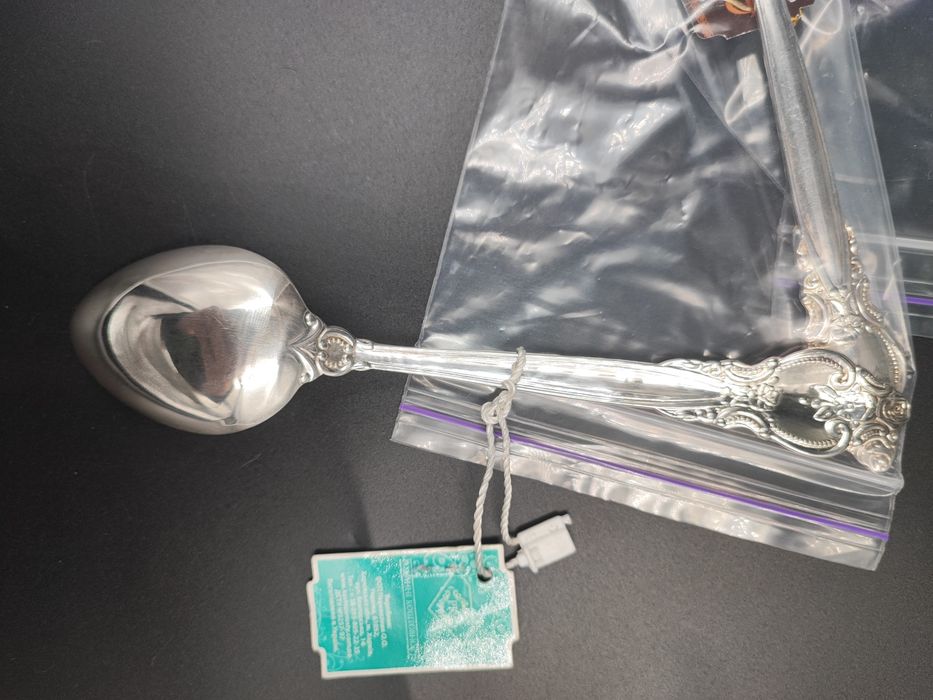 4 × срібні десертні ложки "Фамільні Коштовності"