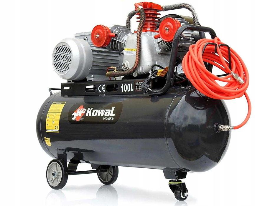 14 Bar KOMPRESOR k8 olejowy tłokowy 100L sprężarka pompa powietrza