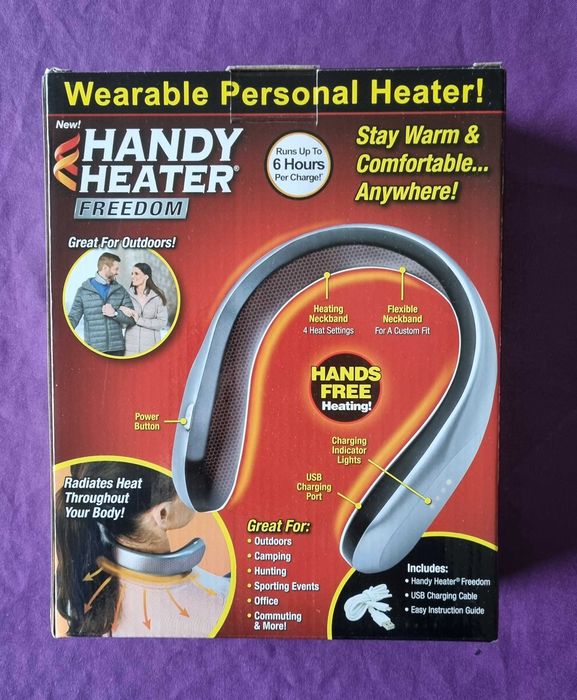 Ontel Handy Heater Freedom - Aquecedor de Pescoço