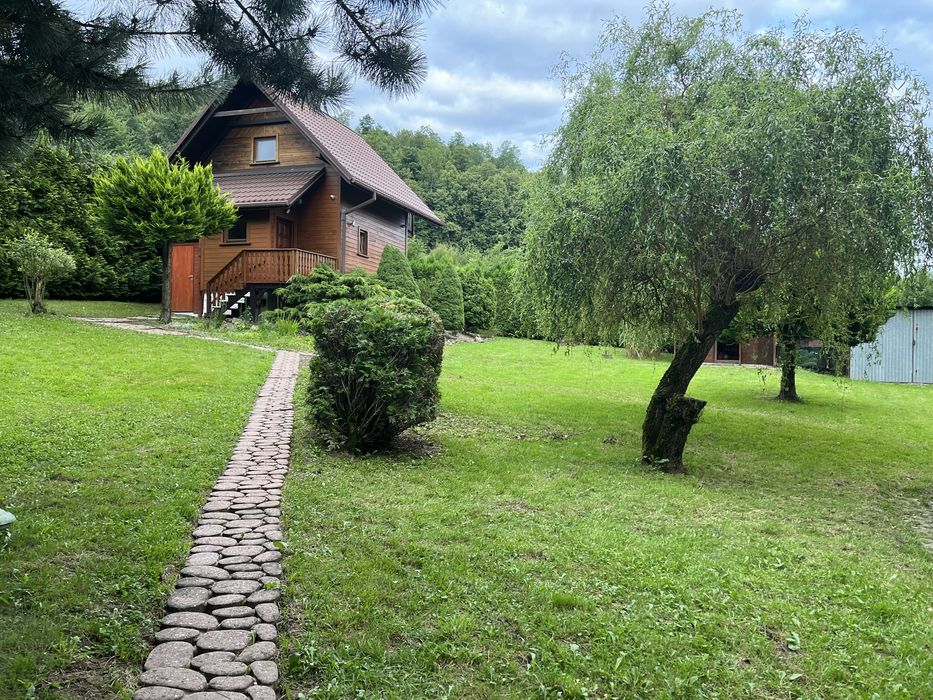 Wynajmę niewielki domek dom w Górkach  Wielkich kolo Skoczowa 10 arow dxisłka