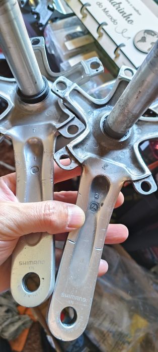 Pedaleiras Shimano Tiagra.